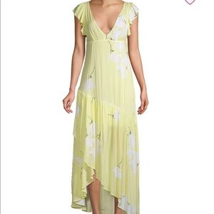 Free People waterfall maxi dress